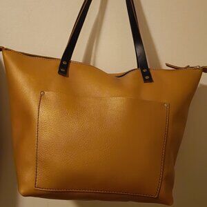 Large Zip Tote in Honeycomb - Portland Leather Goods - RARE